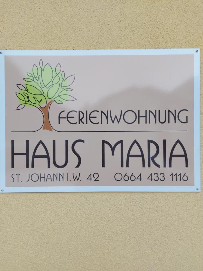 Haus Maria Apartment Sankt Johann im Walde Exterior photo